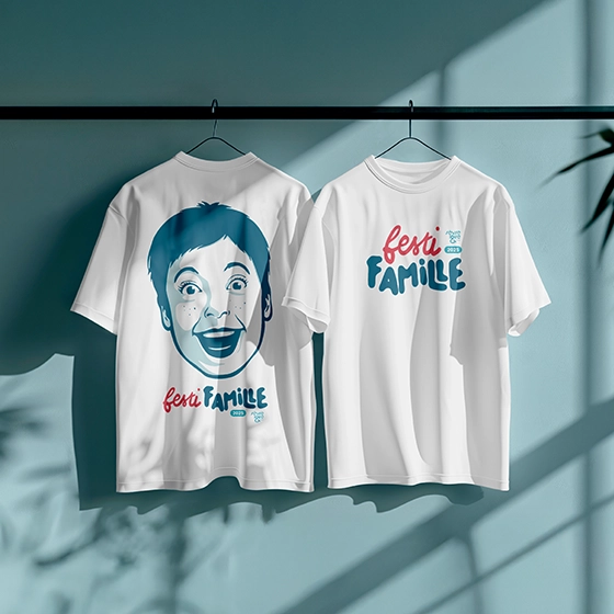 T-shirts pour Festi'famille 2025