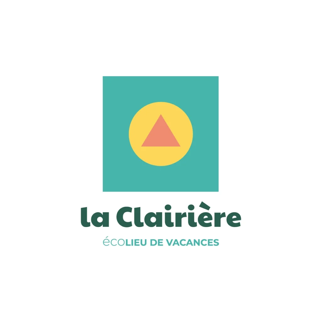 Logo de La Clairière, écolieu de vacances dans le Lot
