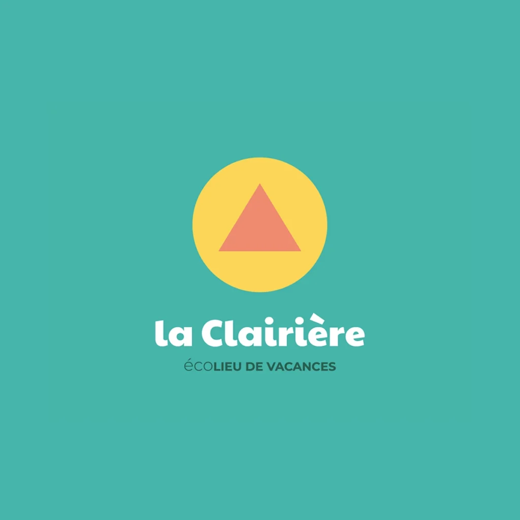 Logo de la Clairière, écolieu de vacances