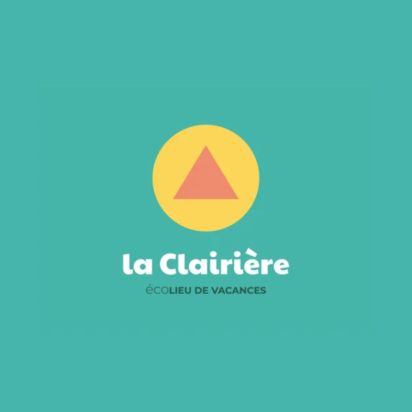 Logo de la Clairière, écolieu de vacances