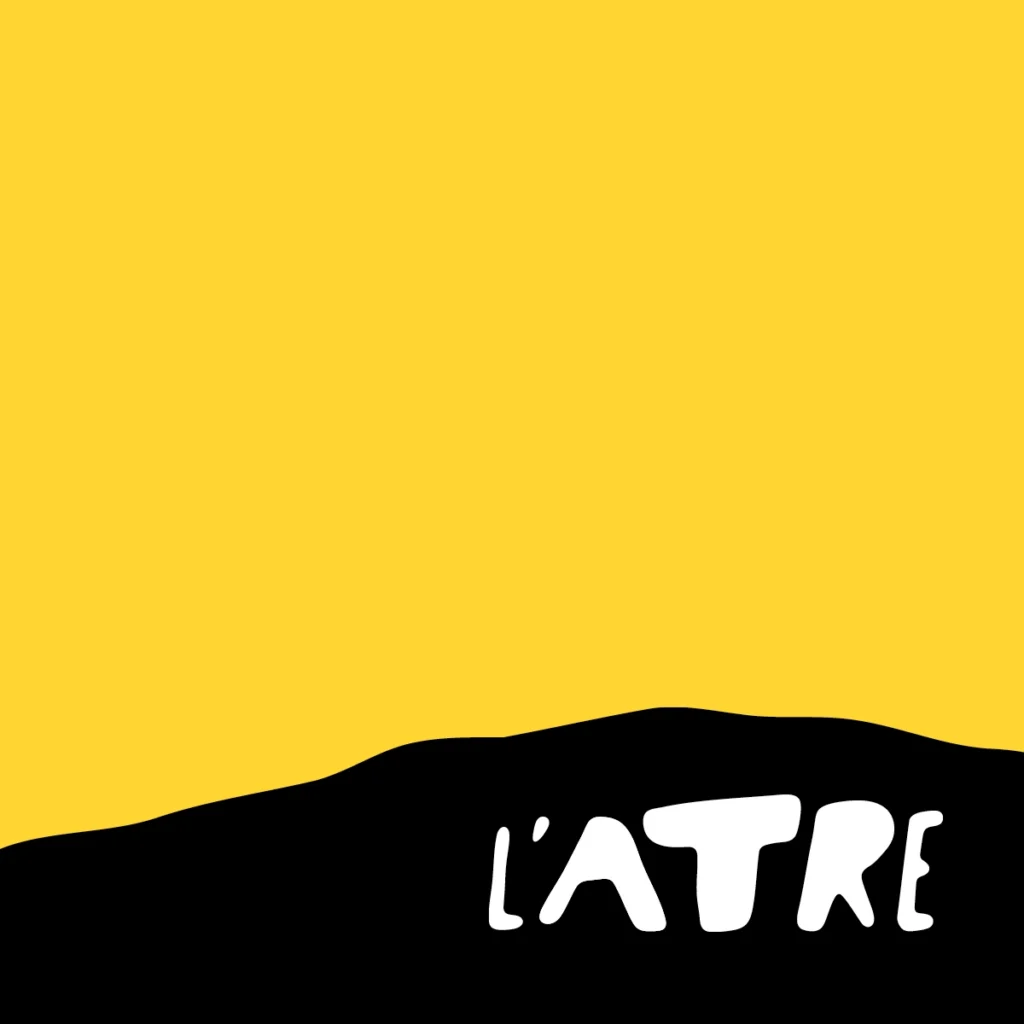 Logo de l'Atre, cabinet d'art-thérapie de Rodrigue Faucin en version minimale